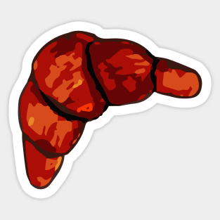 Croissant Roll Sticker